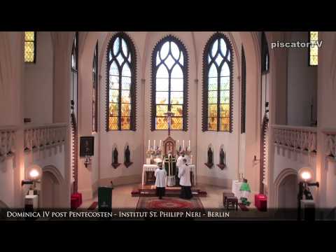 Dominica IV post Pentecosten 15 Communio - Traditional Latin Mass
