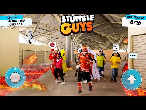 STUMBLE GUYS NA VIDA REAL O FILME #2 - SUPER COMPILADO