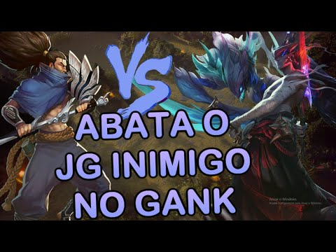 COMO GANHAR 2v1 DE YASUO CONTRA O MID E O JG -