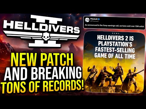 Helldivers 2 Breaks Records, Got a New Patch Update Today and More!
