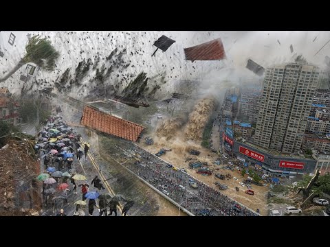 China in Chaos: Typhoon Podul Hits Fujian – Cities Flooded, Thousands Evacuate!