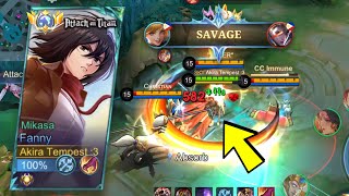 Download lagu SAVAGE!! NEW SEASON FANNY UNLIMITED ENERGY IS BACK! -MLBB mp3