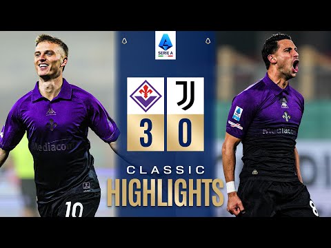 FIORENTINA-JUVENTUS 3-0 | CLASSIC HIGHLIGHTS SERIE A 2024/25