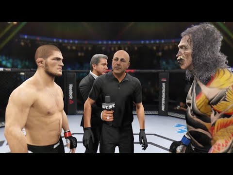 Khabib vs. Sewage - EA Sports UFC 2 - Crazy UFC 👊🤪