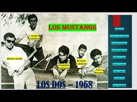 1968 Los Dos  LOS MUSTANGS