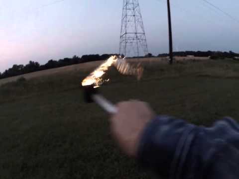 Fire Whips with GoPro