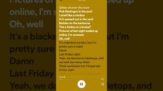 Download lagu Last Friday Night - Katy Perry (Lyrics) mp3