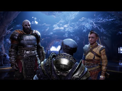 God of War Ragnarok - Finding Sindri’s Secret House - Brok Insults Atreus
