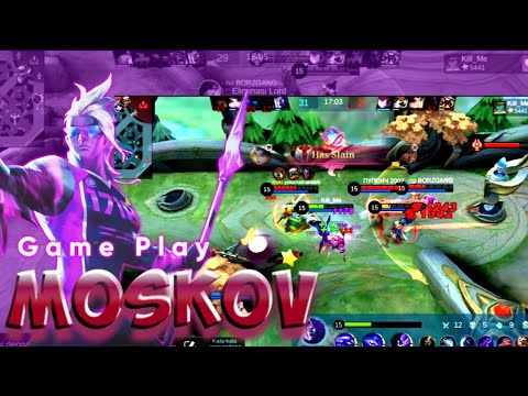 Crazy Lifesteal!! Moskov Full Critical Monster Gold Lane - Build Top 1 Global Moskov By Kill_Me-MLBB