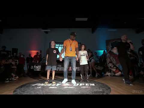 Matteo vs. Kid Dynamite [A.Fatti Philly Open KIDS FINALS] // stance