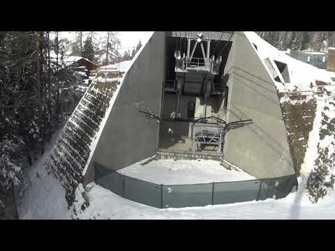 Discesa integrale funivia cabrio Doppelmayr "San Cipriano - Malga Frommer" - Tires / Tiers (BZ)