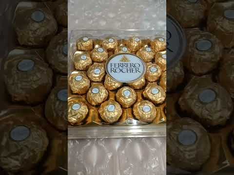 Ferrero Rocher  24 pcs #shortvideo #shorts #chocolate