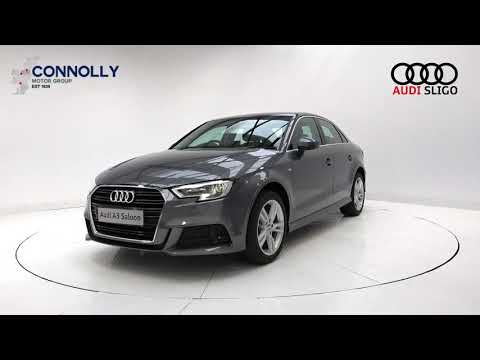 CMG AUDI SLIGO: NEW 2019 Audi A3 Saloon 1.6TDI SE/S-Line Exterior 116BHP Monsoon Grey Metallic