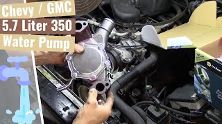 Water Pump Replacement: 5.7 Chevy Tahoe / Silverado / GMC Sierra / Yukon