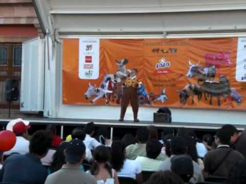 Mimo en Clausura Cow Parade León Febrero 2009