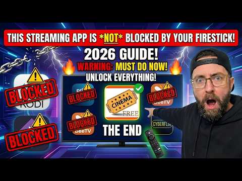 🔴AMAZON has Not BLOCKED This FIRESTICK Streaming App (Cinema)