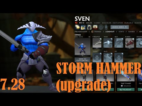 [SVEN] Update 7.28 Aghanim's Shard (Upgrade)