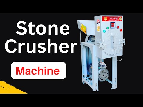Multipurpose Crusher Working Video