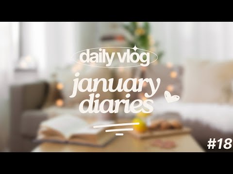 VLOGUARY #18 🥐😌🖍️realistic daily vlogs - air dry clay, feeling better & colouring in