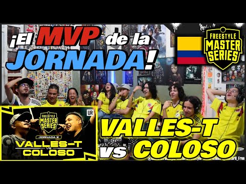 🔴COLOMBIANOS REACCIONAN a VALLES T vs COLOSO - ¡El MVP de la JORNADA! [FMS COLOMBIA JORNADA 2 2023]