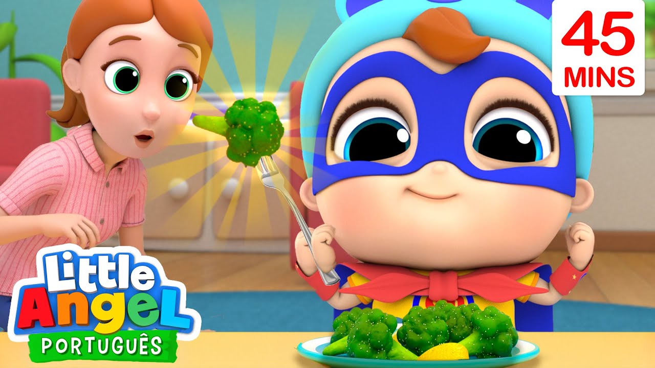 O Super Joãozinho Adora Comer Verduras! 🥕 | 🥦 Canal do Joãozinho - Little Angel Português