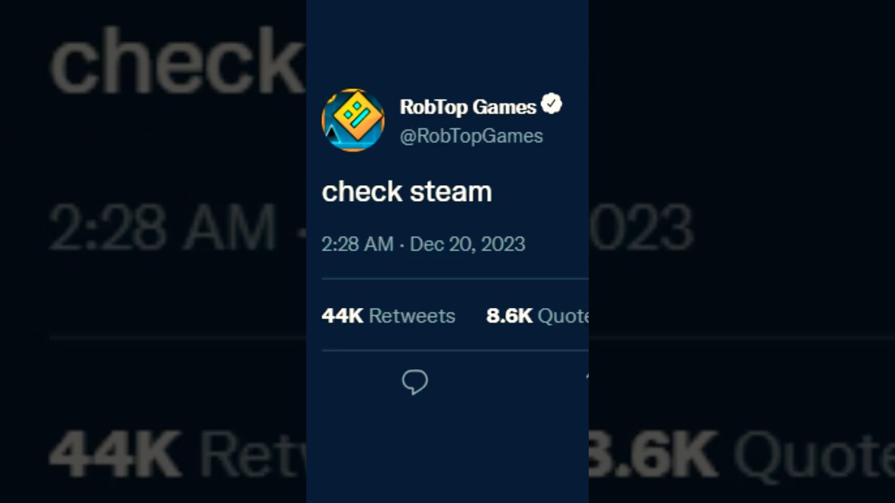 RobTop’s Most ICONIC Moment! (Geometry Dash)