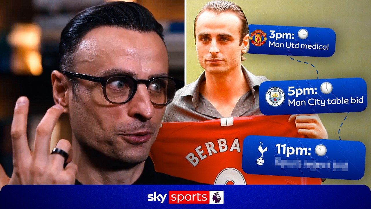 Inside Dimitar Berbatov's DRAMATIC deadline day move to Man Utd! 🍿👀 | Transfer 360