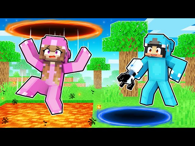 Using PORTALS To Prank My Friends In Minecraft! SDDEFAULT Thumbnail