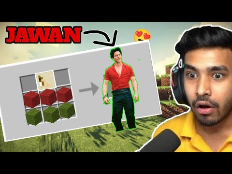EPIC MINECRAFT CREATION by SAK with JAWAN | MUST SEE