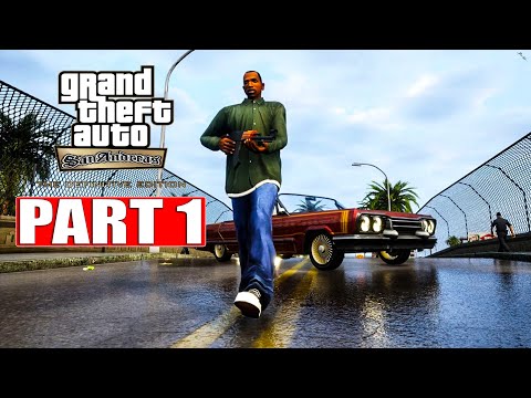 GTA SAN ANDREAS DEFINITIVE EDITION Gameplay German Part 1 German Walkthrough GTA SAN ANDREAS Deutsch