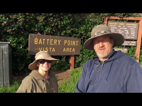 We visited the Battery Point Lighthouse in Crescent City, California - beautiful setting!