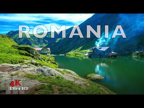 ROMANIA- Travel Video in 4K 2022 || Top Tourist Destinations in Romania  || Fly over Romania