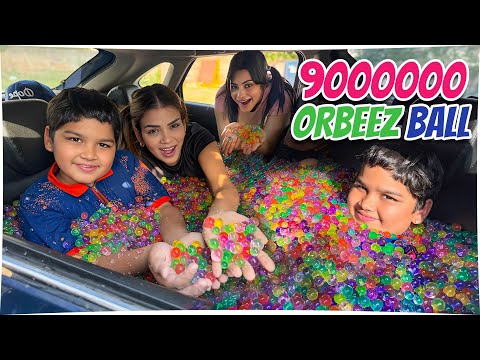 90 LAKH ORBEEZ IN CAR