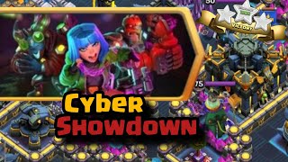 آموزش سه ستاره کردن چالش قدرت‌نمایی سایبری کلش آف کلنز⭐