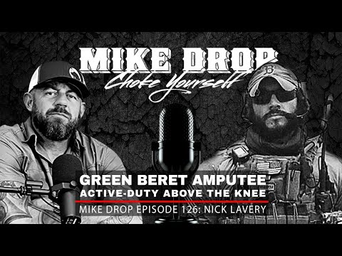 Active-Duty Green Beret Amputee Nick Lavery | Mike Ritland Podcast Episode 126