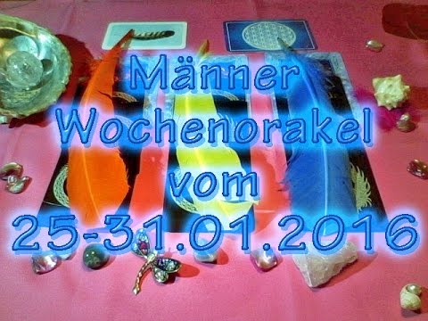 Männer Wochenorakel vom 25-31.01.2016