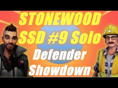 Stonewood SSD #9 Solo with Defenders / Fortnite Save the World Video