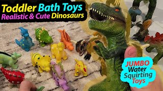 Bath Toys Squirt Dinosaur Toys - Jumbo Dinosaur Toys & Cute Dinosaur Model Action Figure Toys