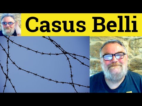 😎 Casus Belli Meaning - Casus Belli Definition - Casus Belli Defined - Casus Belli Means Casus Belli