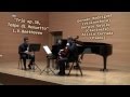 Trio op. 38 "Tempo di Menuetto" - L. V. Beethoven