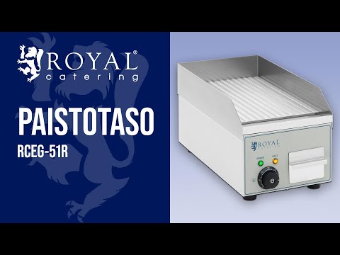 video - Paistotaso - 360 x 250 mm - Royal Catering - 2,000 W