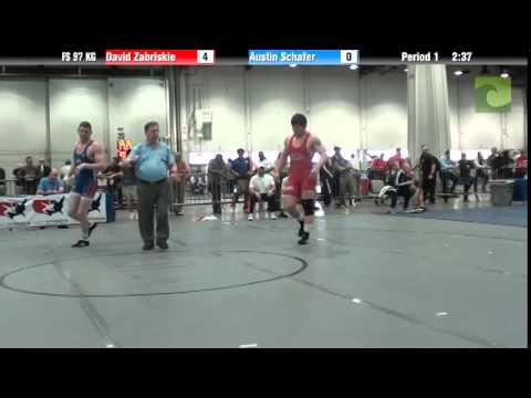 Mens FS FS 97 KG - David Zabriskie vs. Austin Schafer
