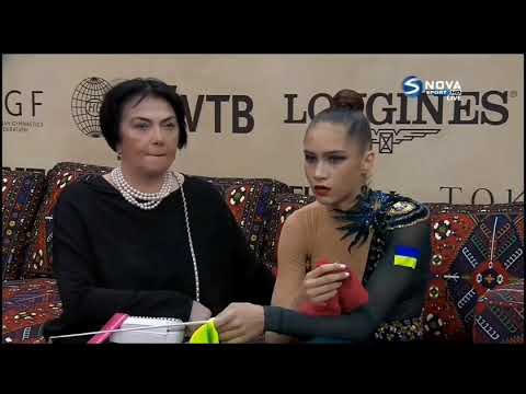 Vlada Nikolchenko 4 All-around Routines World RG Championships Baku 2019