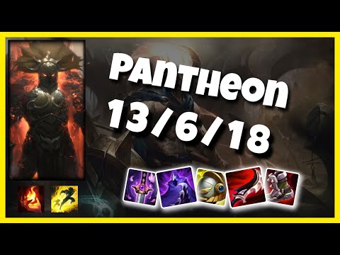Pantheon vs Nautilus KOREAN Challenger SUPPORT (13/6/18) - v10.25