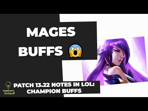 🎈 Patch 13.22 Notes in LoL Champion Buffs, Champion Nerfs  | #lolnews #patchnotes #leagueoflegends