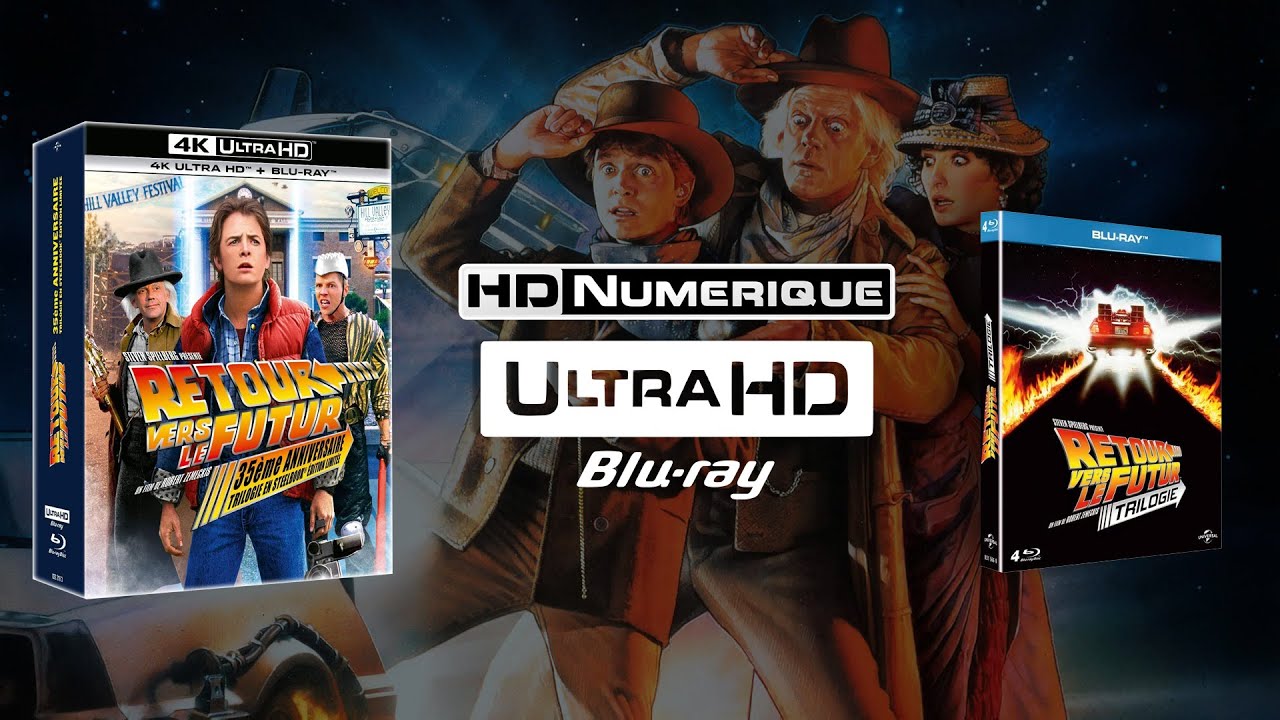 Retour vers le Futur 3 (Back to the Future - Part III) : Comparatif 4K Ultra HD vs Blu-ray