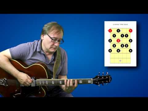 whole tone scale - How to play and memorise