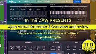 Video thumbnail for Ujam virtual Drummer 2 First Look   In The DAW by In the DAW