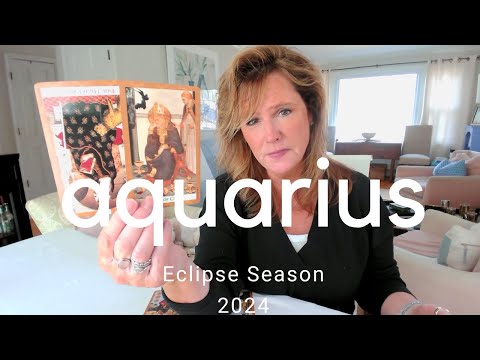 AQUARIUS : They're BLOCKING Your Happiness | March Eclipse 2024 Zodiac Tarot Reading