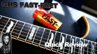 Video thumbnail for GHS FAST-FRET Quick Review - Guitar String Cleaner by BenoniStudio